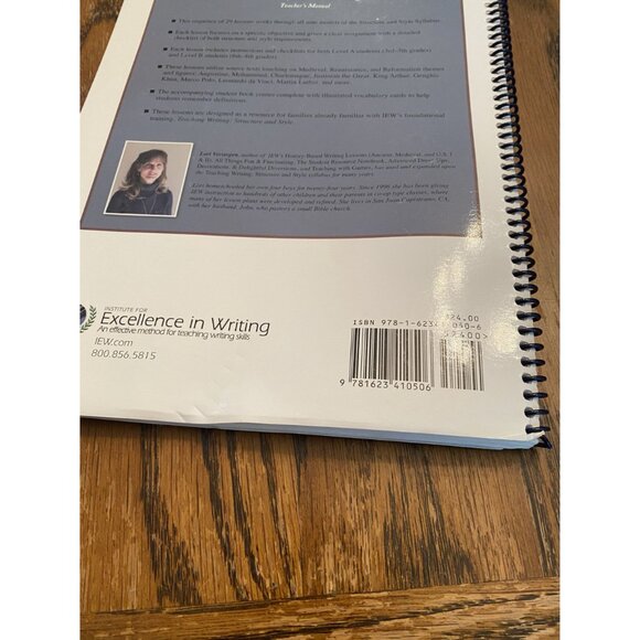 Excellence in Writing Medieval History-Based Writing Lessons Teachers Manual By - Picture 3 of 4